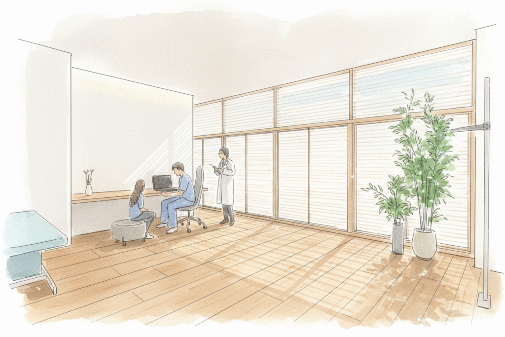 武蔵野東学園 メディカルルームイメージ